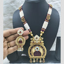 FS Collection Gold Plated Pearl Necklace Set