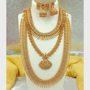 FS Collection Gold Plated Necklace Combo