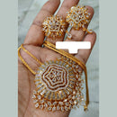 FS Collection Gold Plated AD Chain Pendent Set