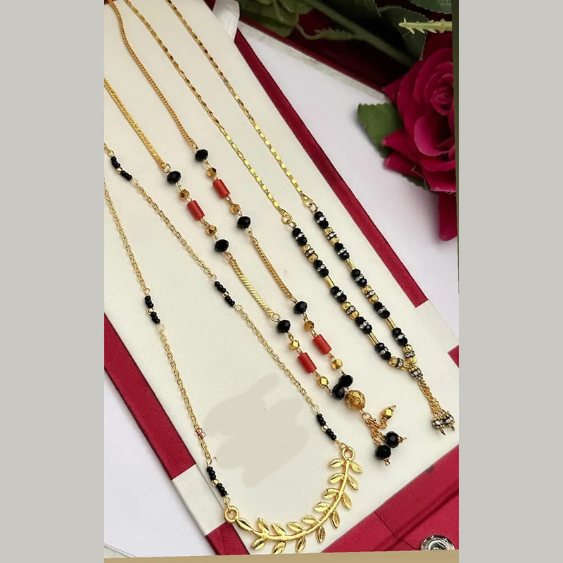 FS Collection Gold Plated Pearls Combo Set