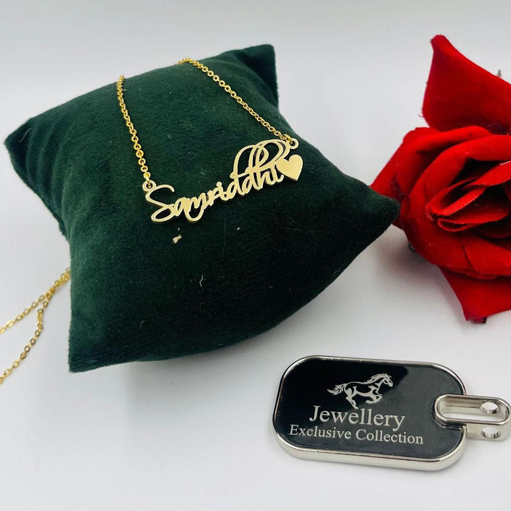FS Collection Gold Plated Name Chain