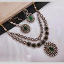 FS Collection Gold Plated Necklace Set