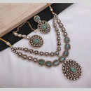 FS Collection Gold Plated Necklace Set