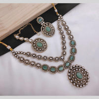 FS Collection Gold Plated Necklace Set