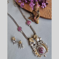 FS Collection Gold Plated Necklace Set