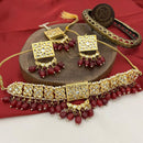 FS Collection Gold Plated Necklace Set