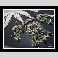 FS Collection Gold Plated Necklace Set