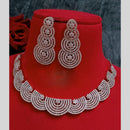 FS Collection American Diamond Necklace Set