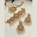 FS Collection Gold Plated Pota Stone Necklace Set