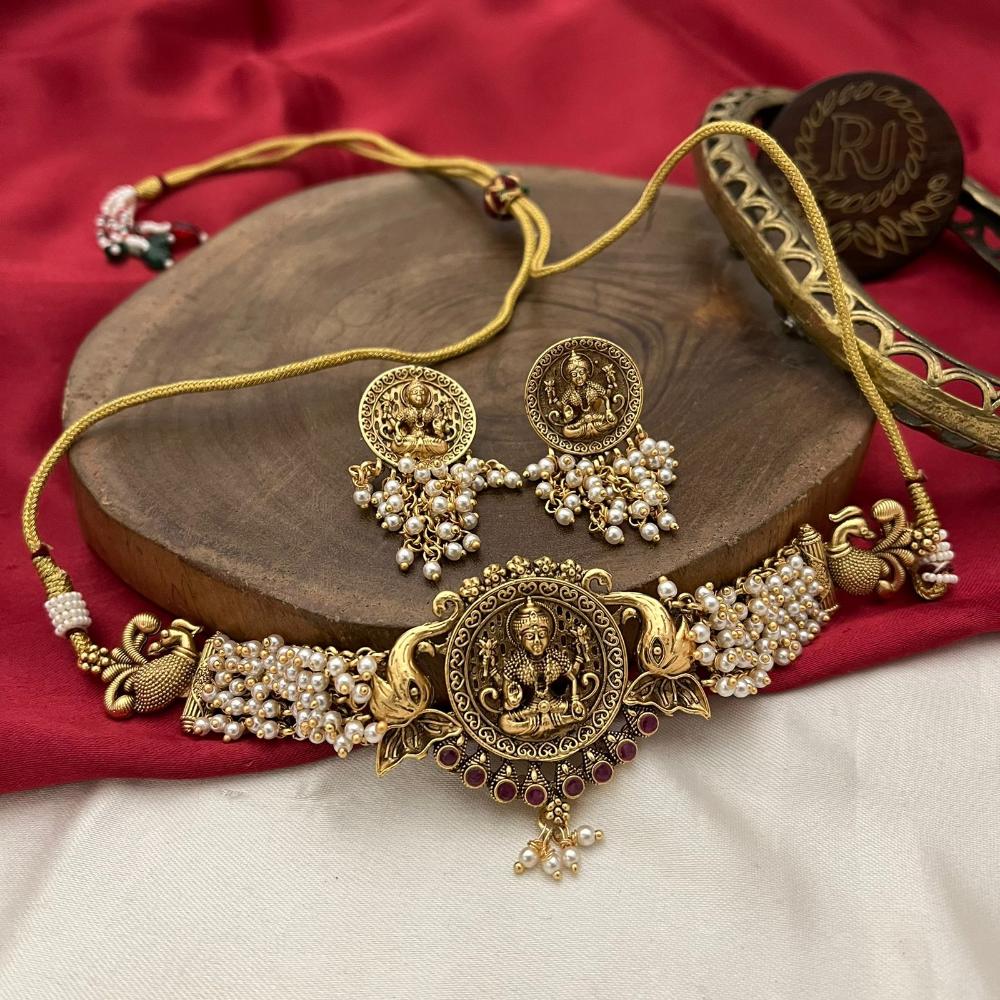 FS Collection Traditional Ethnic Jewelry Set for Wedding, Festive & Party Wear