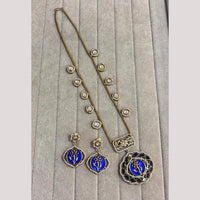FS Collection Designer Gold Plated Crystal & Austrian Stone for a Timeless Look Necklace Set