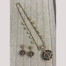 FS Collection Designer Gold Plated Crystal & Austrian Stone for a Timeless Look Necklace Set