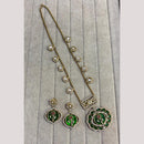 FS Collection Designer Gold Plated Crystal & Austrian Stone for a Timeless Look Necklace Set