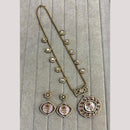 FS Collection Designer Gold Plated Crystal & Austrian Stone for a Timeless Look Necklace Set
