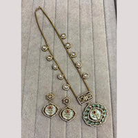 FS Collection Designer Gold Plated Crystal & Austrian Stone for a Timeless Look Necklace Set