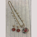 FS Collection Designer Gold Plated Crystal & Austrian Stone for a Timeless Look Necklace Set