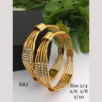 FS Collection Traditional Gold-Plated Bangle Set