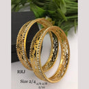FS Collection Traditional Gold-Plated Bangle Set