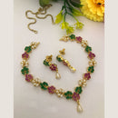 FS Collection Sparkling Charm Crystal Necklace Set