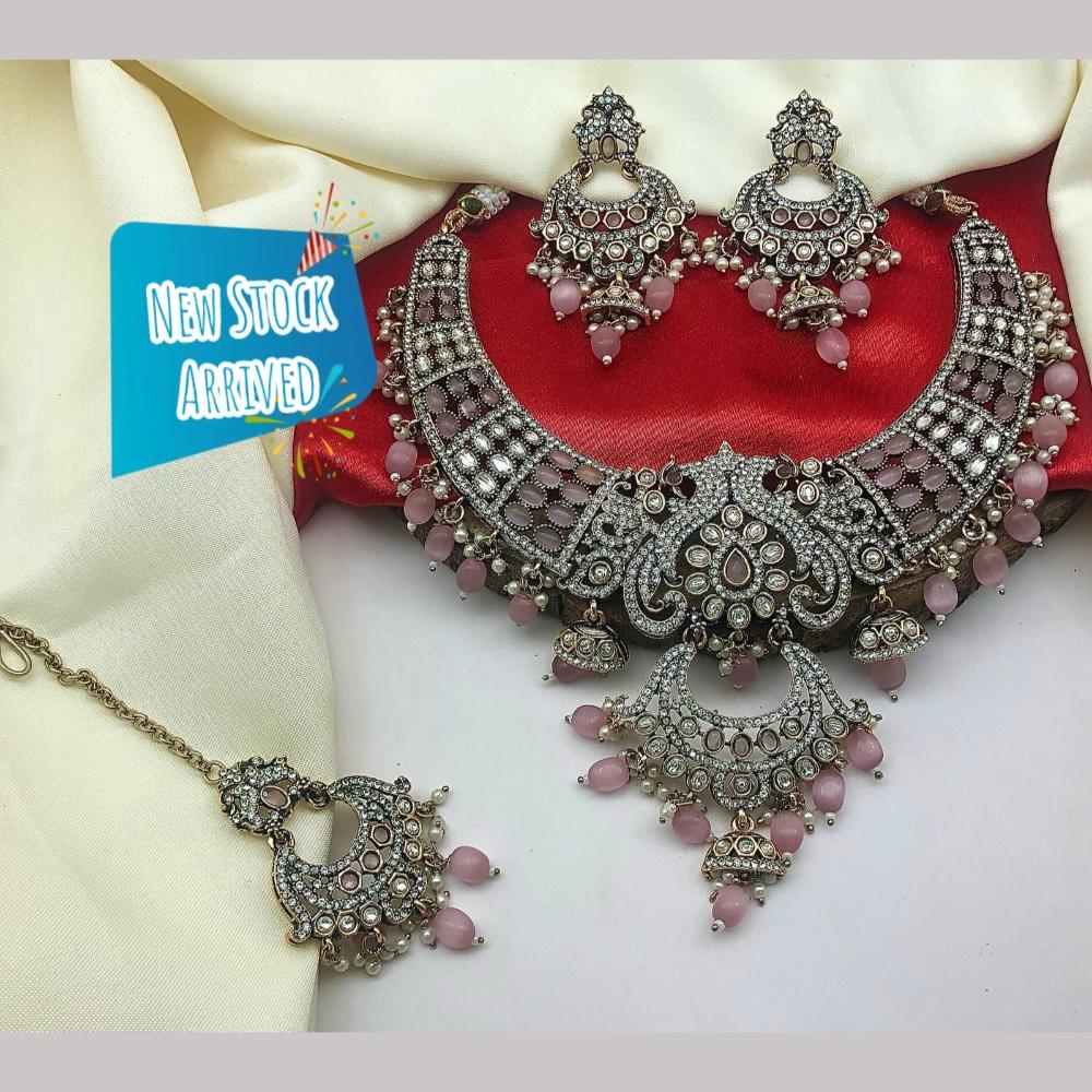 FS Collection Austrian Stone Necklace Set