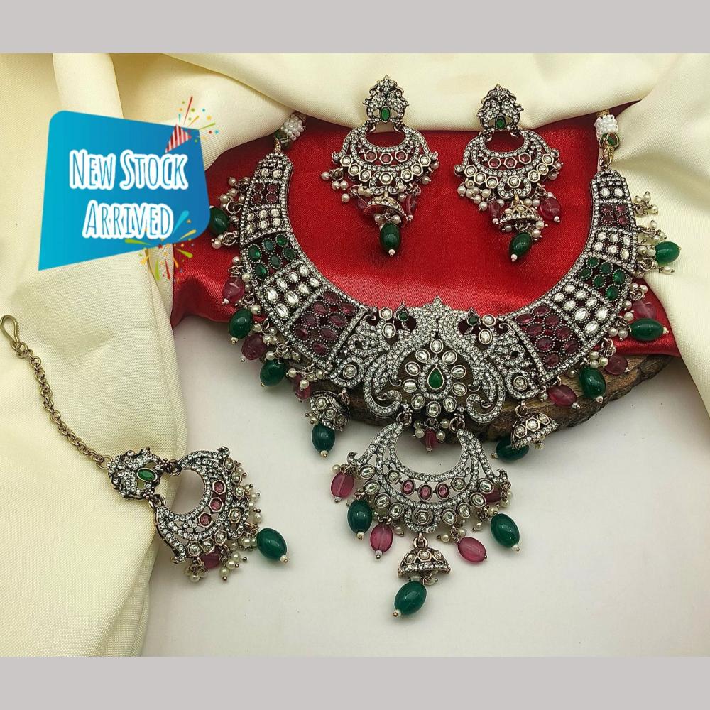 FS Collection Austrian Stone Necklace Set