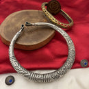 FS Collection Oxidised Plated  Necklace Set