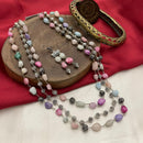 FS Collection Beads Multi Layer Long Necklace Set