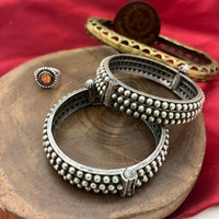 FS Collection Elegant Party & Wedding Wear American Daimonds Bangle Set 