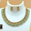 FS Collection Ethnic Elegance Classic Pota Stone Necklace Set