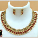 FS Collection Ethnic Elegance Classic Pota Stone Necklace Set