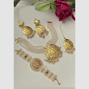 FS Collection Royal Austrian Stone And Pearl Jewellery Combo Set
