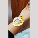 FS Collection Unique Artistic Multi Gemstone Bracelet 