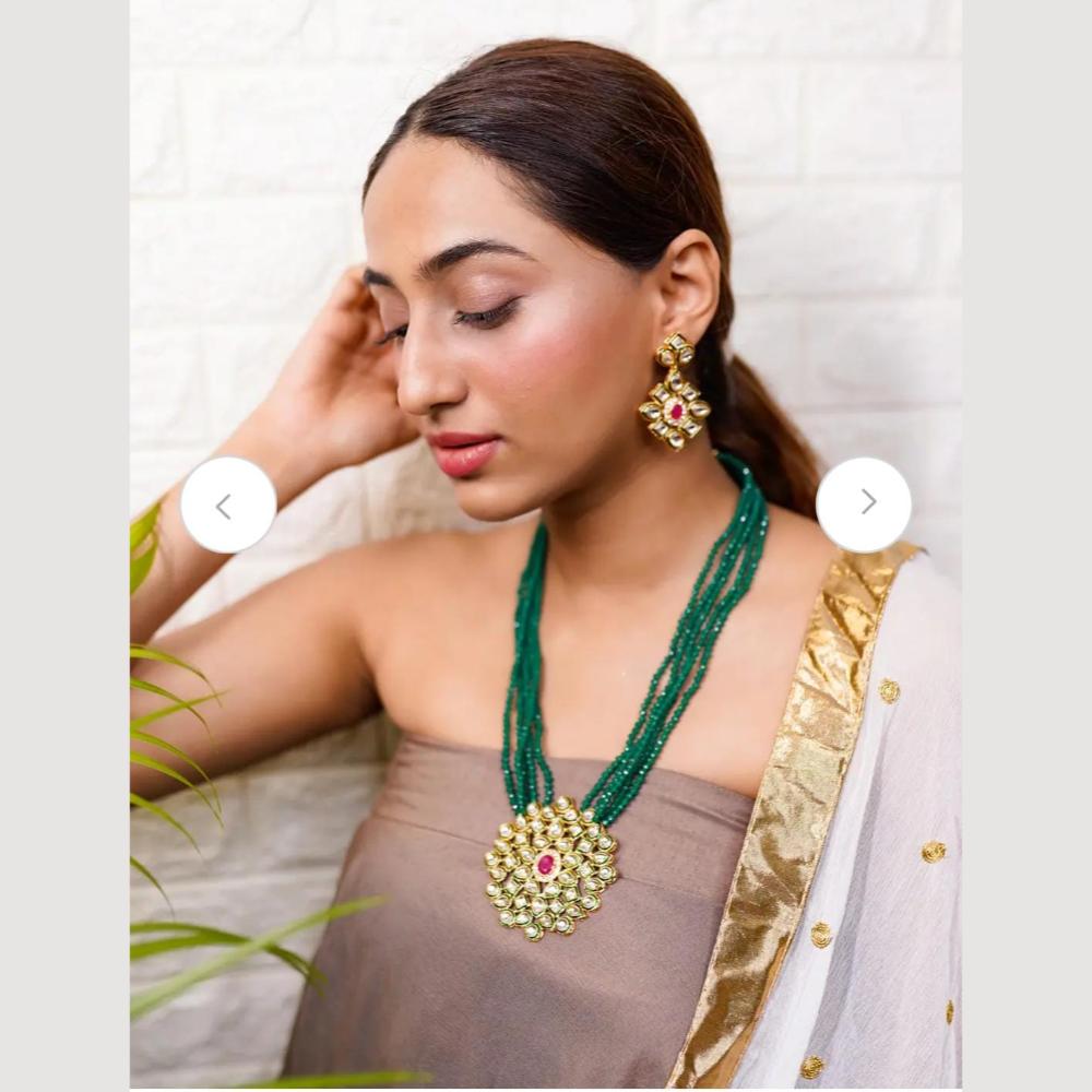 FS Collection Timeless Elegance Crystal Stone Necklace Set