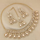 FS Collection Lustrous Elegance Necklace Set with Austrian Crystal Sparkle