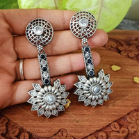 FS Collection Traditional Oxidised Dangle Earrings for Traditional & Modern Looks