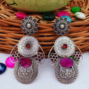FS Collection Traditional Oxidised Dangle Earrings for Traditional & Modern Looks
