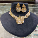 FS Collection Enthic Pota And Pearl Choker Necklace Set For Every Occassion