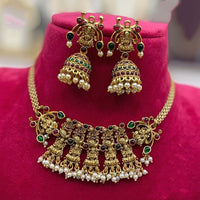 FS Collection Radiance Pota Stone And Pearl Necklace Set