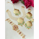 FS Collection Austrian Stone And Pearl Jewellery Combo Set