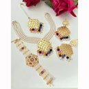 FS Collection Austrian Stone And Pearl Jewellery Combo Set