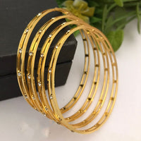 FS Collection Shimmering Austrian Stone Bangles Set