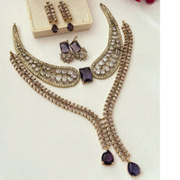 FS Collection Royal American Diamond Sparkle Combo Set