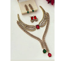 FS Collection Royal American Diamond Sparkle Combo Set