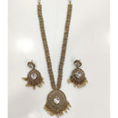 FS Collection Heritage Crystal Stone Pearl And Beaded Necklace Set
