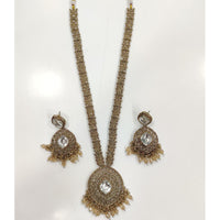 FS Collection Heritage Crystal Stone Pearl And Beaded Necklace Set