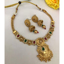 FS Collection Sparkling Austrian And Pota Stone Elegance Necklace Set