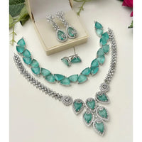 FS Collection Glamorous American Diamond Combo Set