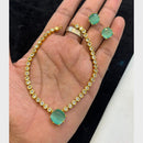 FS Collection Classic Crystal Stone And Austrian Stone Necklace Set