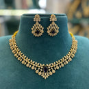 FS Collection Royal Look American Daimond And Austrian Stone Necklace Set
