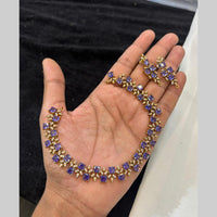 FS Collection Royal Look Crystal Stone Necklace Set